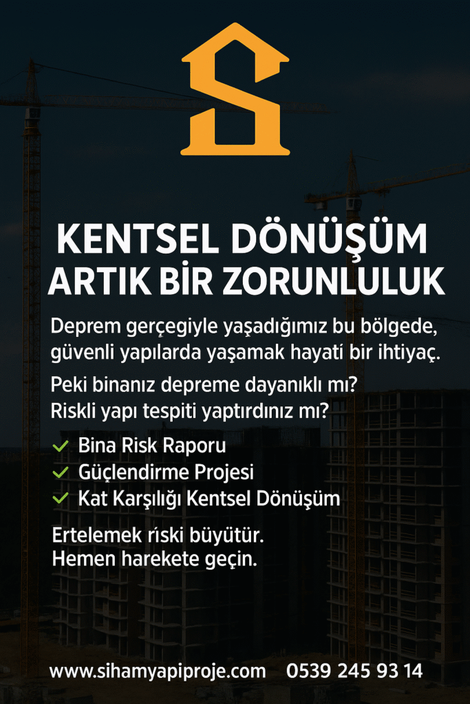 Kentsel Dönüşüm, Bina Risk Raporu,Bina Güçlendirme