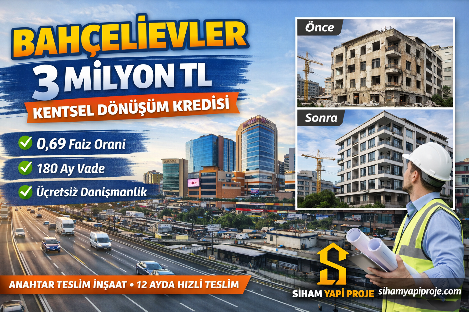 bahçelievler kentsel dönüşüm