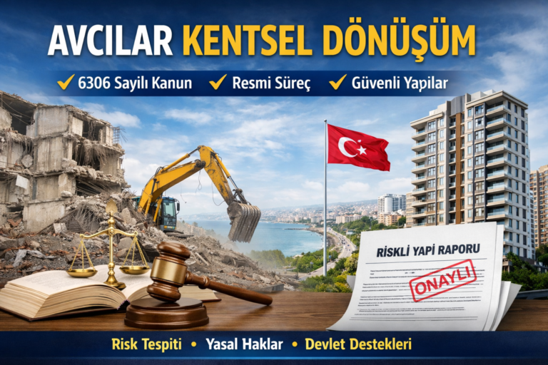 avcılar kentsel dönüşüm