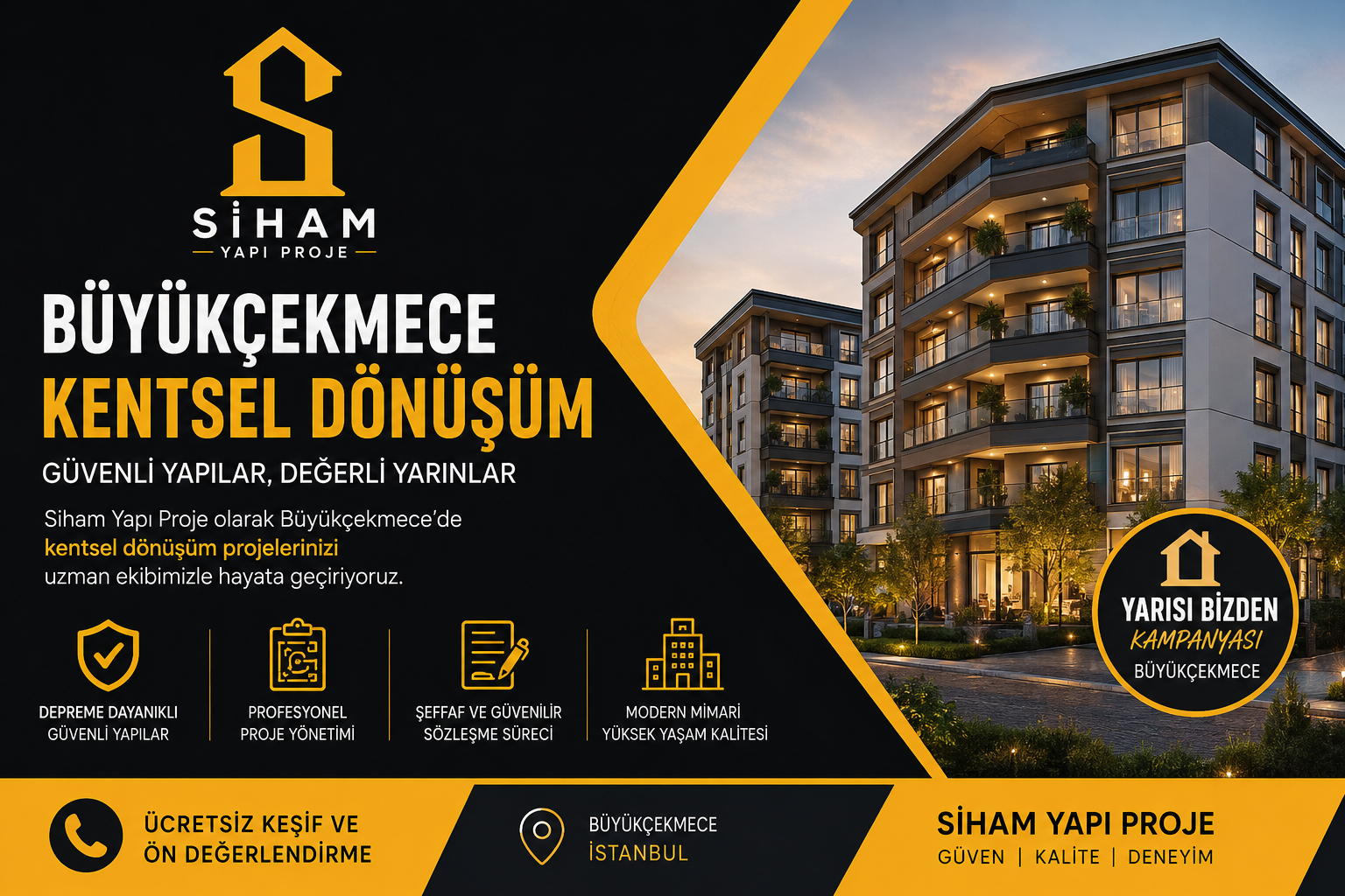 Büyükçekmece Kentsel Dönüşüm Firmaları