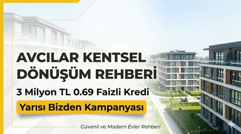 Avcılar Kentsel Dönüşüm