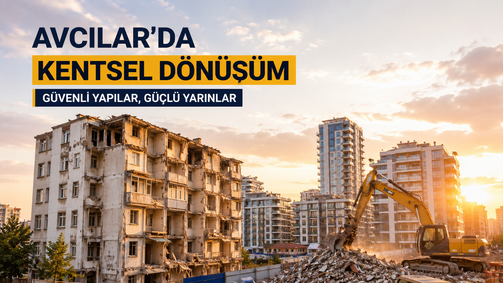 avcılar kentsel dönüşüm