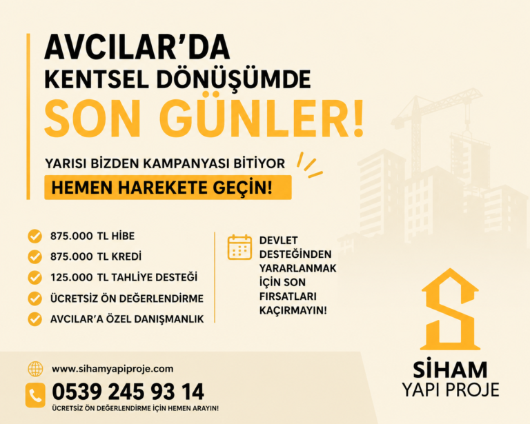 avcılar yarısı bizden kampanyası