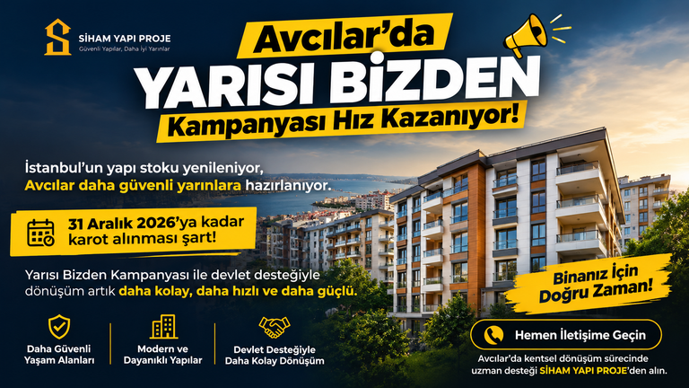 Avcılar’da Geri Sayım Başladı: “Yarısı Bizden” İçin Son Günler